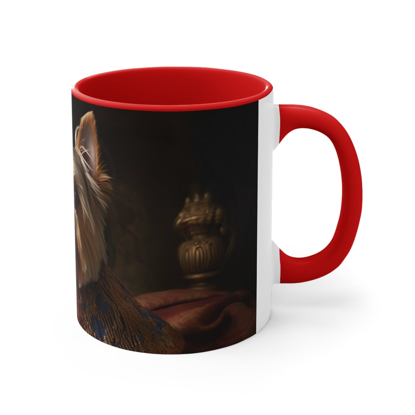 Yorkie Royalty - Accent Coffee Mug, 11oz