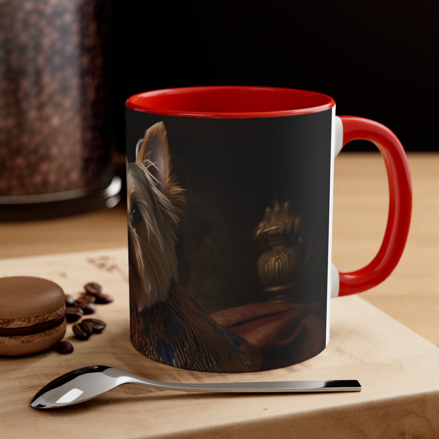 Yorkie Royalty - Accent Coffee Mug, 11oz